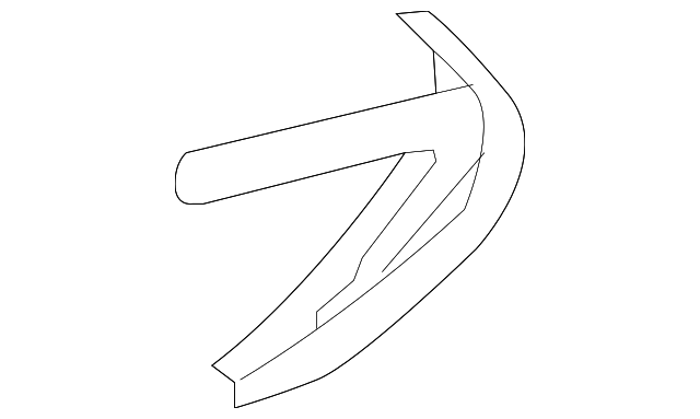 219-730-10-48-7F24 EDGE GUARD, RIGHT