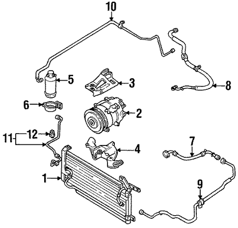 Loyale CONDENSER, COMPRESSOR & LINES 2