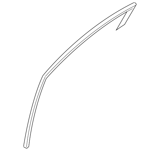 82530-2J000 Деталь RUN CHANNEL, LEFT