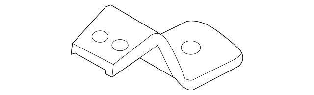 DB5Z-5084-A Деталь MOUNT BRACKET, LEFT