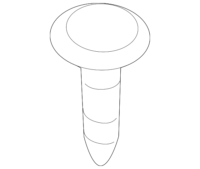 7518978J00 Деталь CARGO BOX SCREW, RIGHT