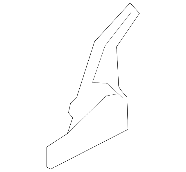 87324-JF00A Деталь SEAT TRIM, RIGHT