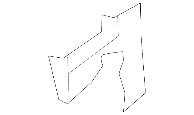 87406-JF01A Деталь RECLINE COVER, RIGHT