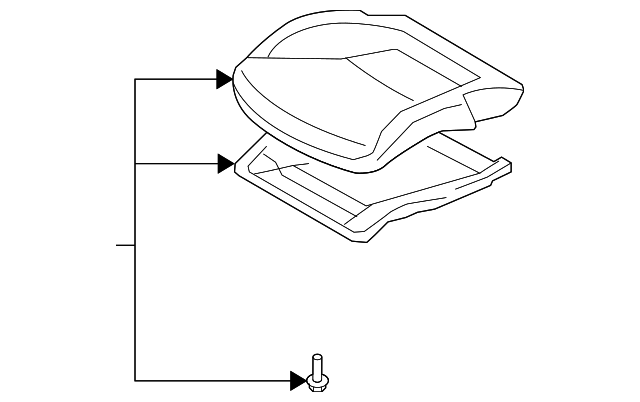 87300-JF13C Деталь CUSHION ASSY, RIGHT