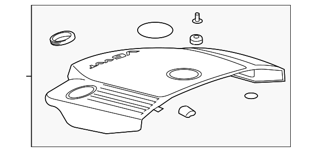 12658214 ENGINE COVER
