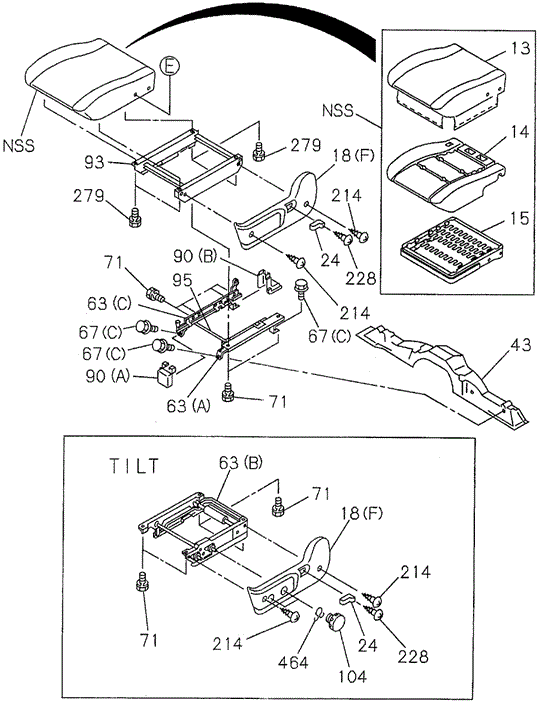 SLX FRONT SEAT (2) (BASE)