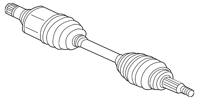 3815A374 Деталь AXLE ASSY, RIGHT