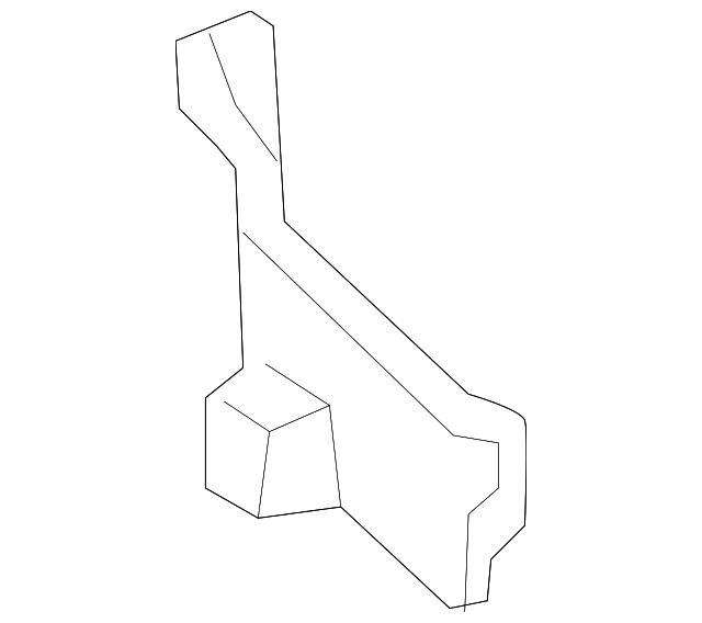 68129-5AA0A Деталь OUTER BRACKET, LEFT