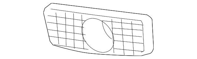 10365708 Деталь OUTER GRILLE, LEFT