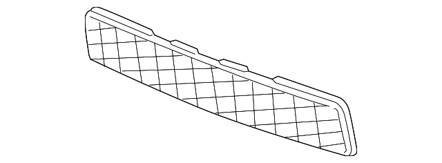 10365707 Деталь CENTER GRILLE