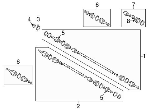 Soul DRIVE AXLES 2