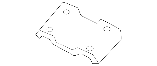 52039458AB LEAF SPRING PLATE, LEFT