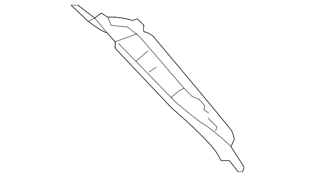 61629-0E020 Деталь REAR REINF, LEFT