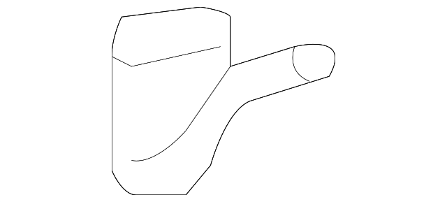 61715-0E040 Деталь INNER PANEL UPPER BRACKET, LEFT