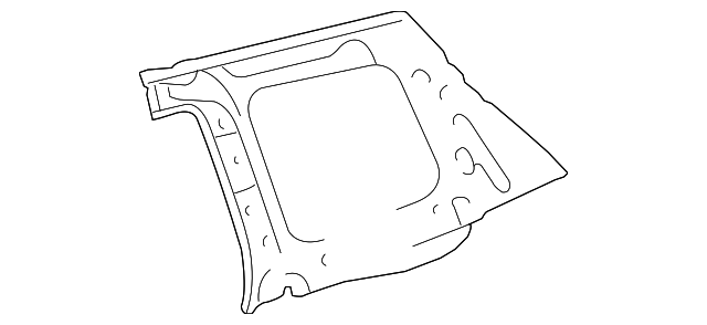61731-0E040 Деталь INNER PANEL, RIGHT