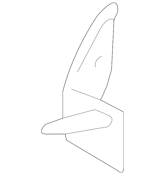 58578-0E020 Деталь PAD, RIGHT