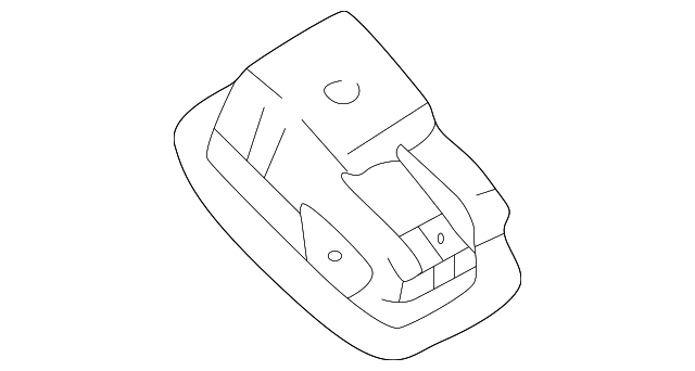 0K552-69510A68 Деталь RELEASE HANDLE