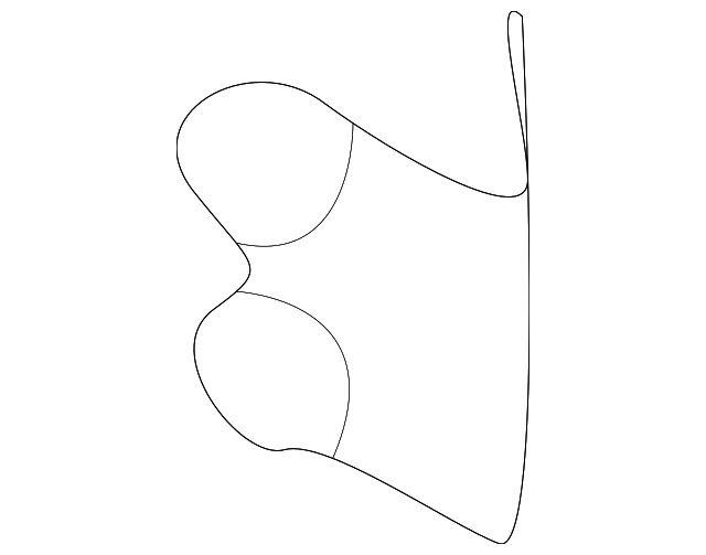 0K552-42435 Деталь FUEL DOOR RETAINER
