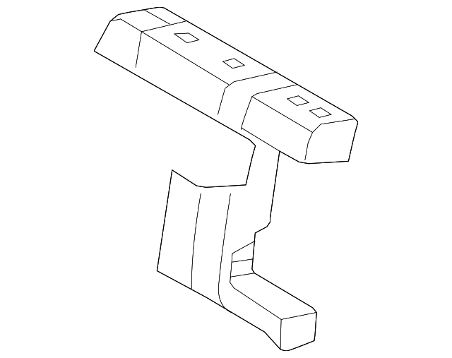 71651-02340 Деталь SEAT BACK PAD, RIGHT