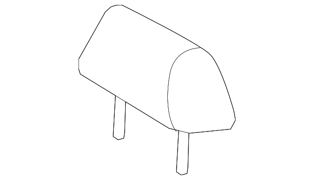 71940-02B60-E1 Деталь HEADREST, OUTER, LEFT