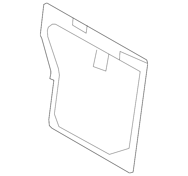 71017-02310 Деталь SEAT BACK FRAME, RIGHT