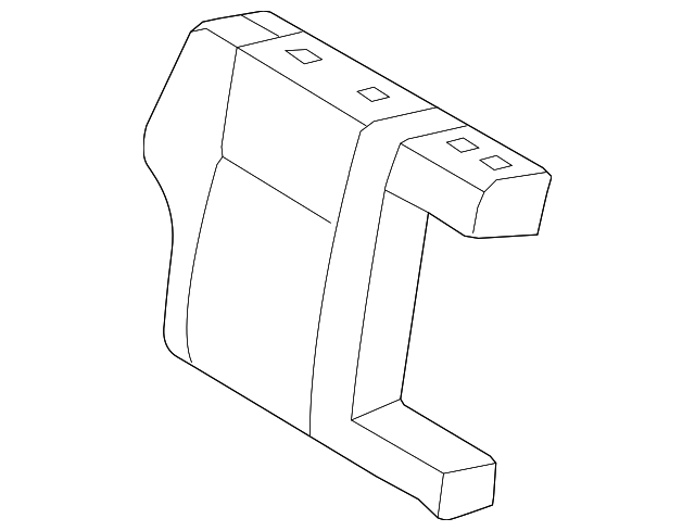 71077-02G30-B1 Деталь SEAT BACK COVER, RIGHT