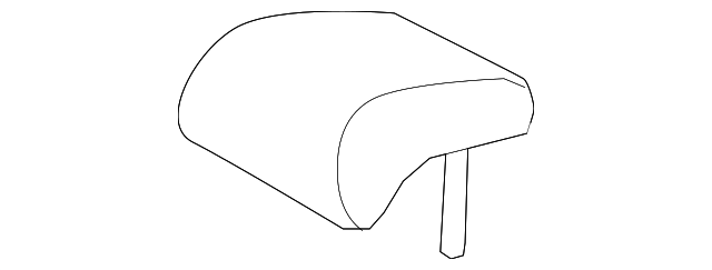 71960-02540-E1 Деталь HEADREST, CENTER