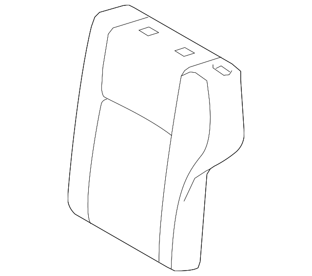71078-02C12-B1 Деталь SEAT BACK COVER, LEFT