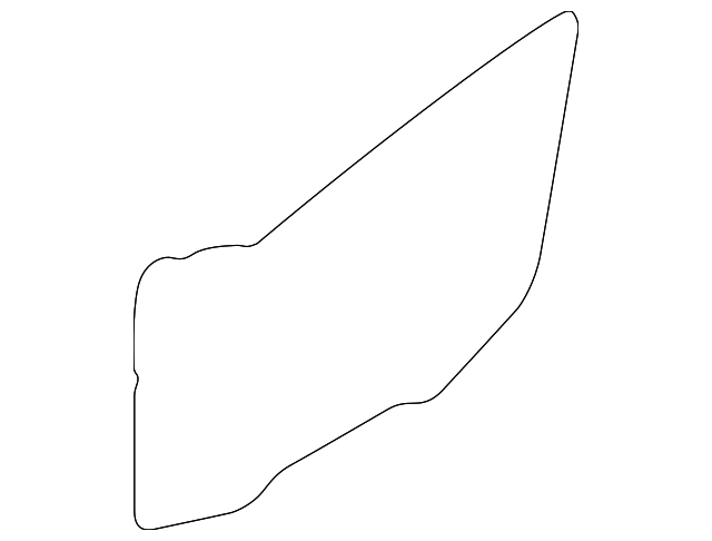 MR523650 Деталь WATER SHIELD, RIGHT
