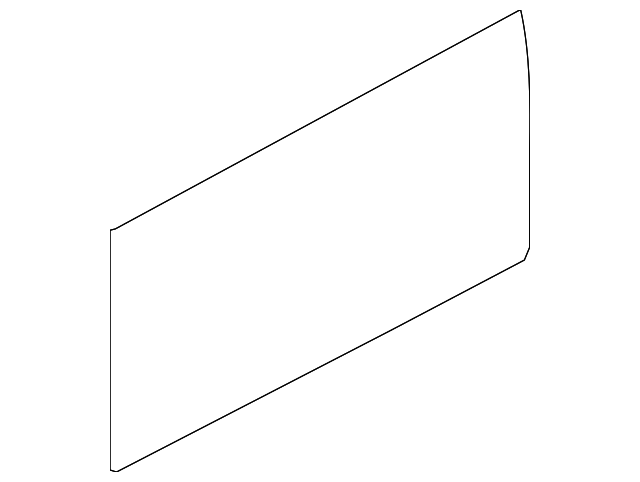 MR555055 Деталь OUTER PANEL, LEFT