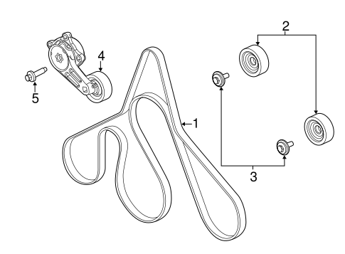 F-150 BELTS & PULLEYS