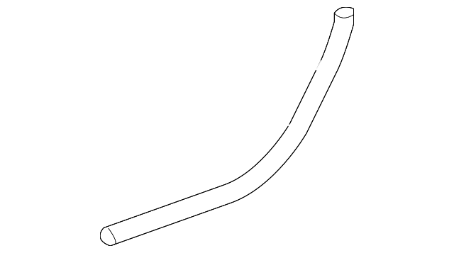 55396712AD Деталь LOWER W'STRIP, RIGHT