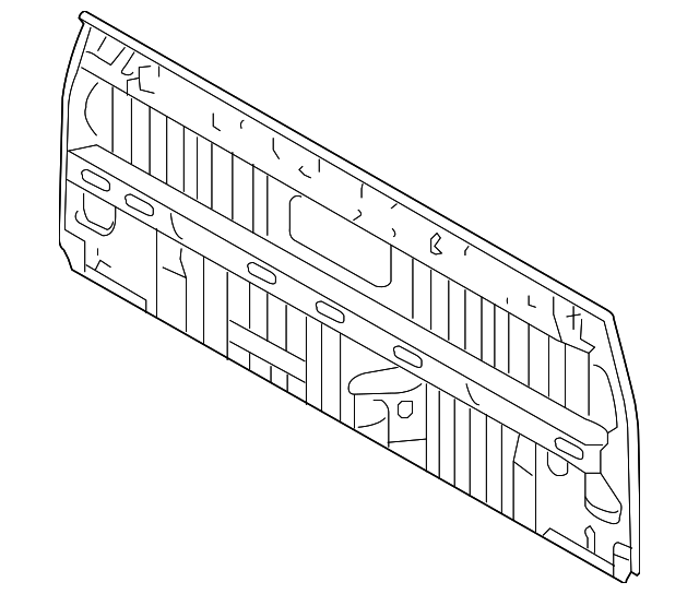 64101-04190 Деталь BACK PANEL