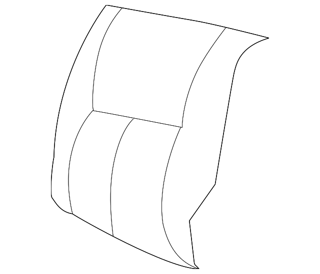 ZA721L5AA Деталь SEAT BACK