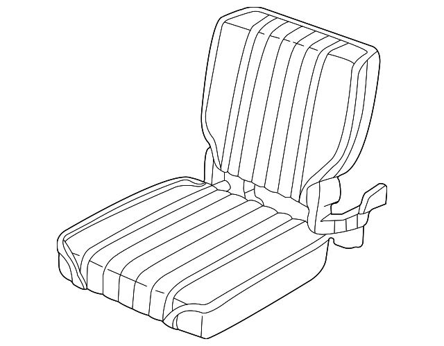 15040817 Деталь SEAT ASSY, RIGHT
