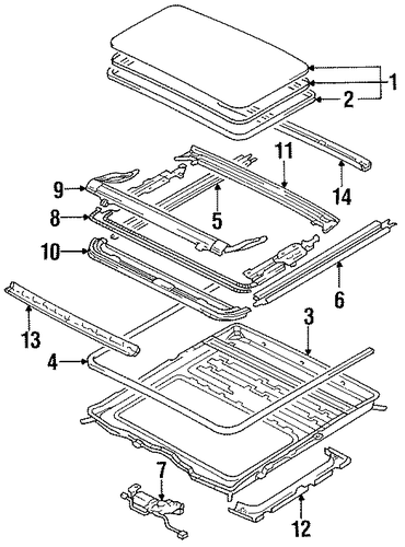 Cressida SUNROOF