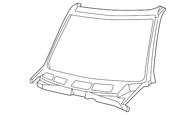 15723643 Деталь WINDSHIELD FRAME