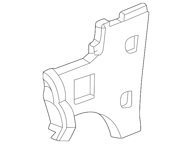 15053741 Деталь PLENUM PANEL, LEFT