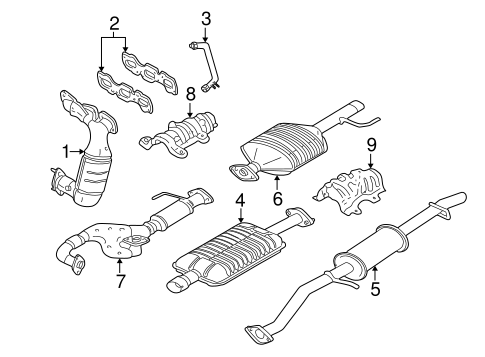 Tribute EGR SYSTEM