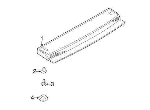 540i HIGH MOUNTED STOP LAMP 2