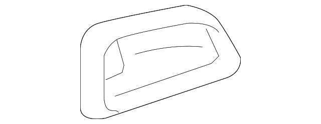 10371533 Деталь HANDLE BEZEL, RIGHT