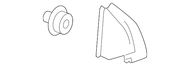 15136544 UPPER TRIM, RIGHT