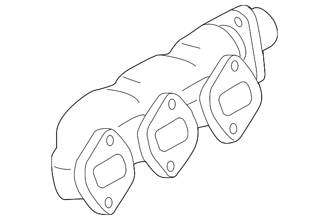 059-253-034-AC Деталь EXHAUST MANIFOLD