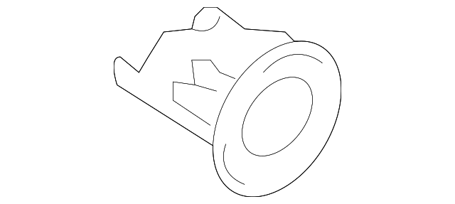 51-12-3-402-847 Деталь REVERSE SENSOR HOUSING, LEFT