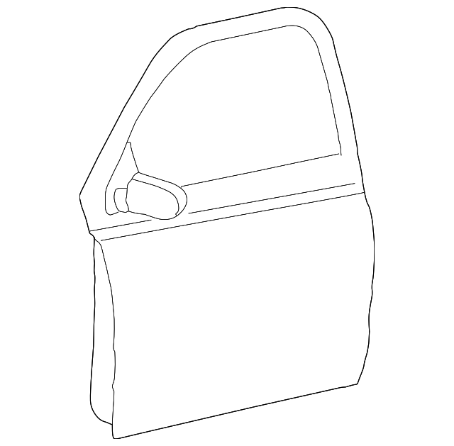 55276054AB Деталь DOOR SHELL, RIGHT