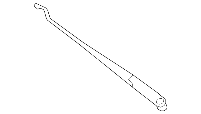 98311-1W000 WIPER ARM, LEFT