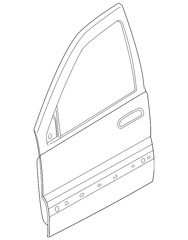 55135920AG Деталь DOOR SHELL, RIGHT