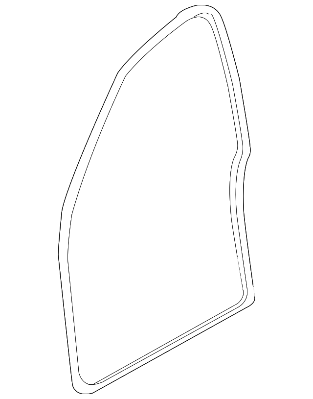 55136115AD Деталь WEATHERSTRIP, LEFT