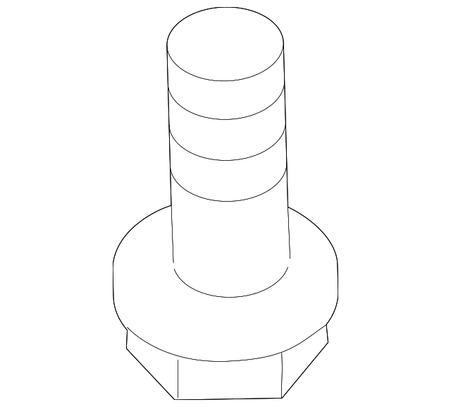 WHT-004-606 Деталь SEAT FRAME BOLT, RIGHT