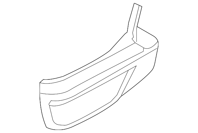 7B0-883-893-C-DE5 Деталь SIDE SHIELD, RIGHT